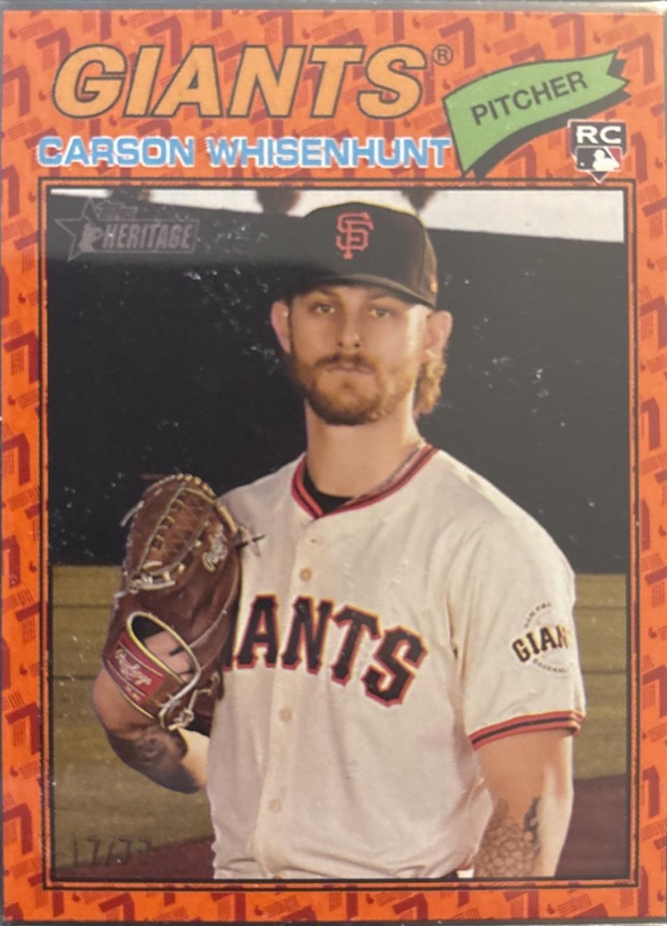 Carson Whisenhunt [Color Of The Year Orange] #79