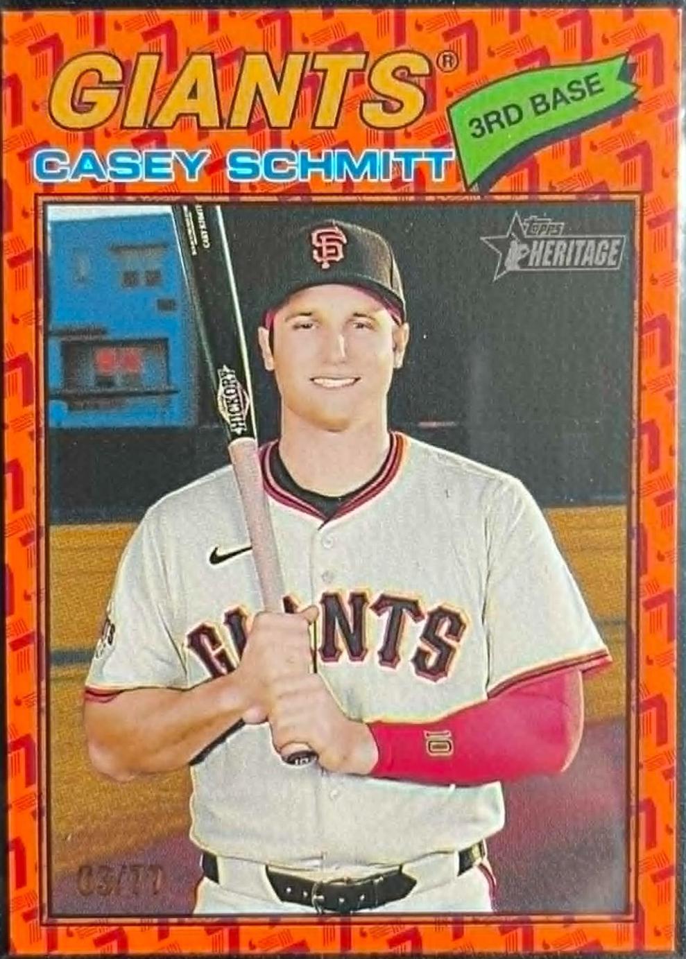 Casey Schmitt [Color Of The Year Orange] #27