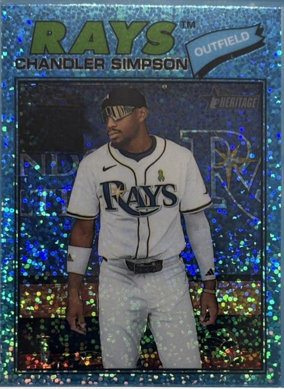 Chandler Simpson [Light Blue Sparkle Chrome] #58