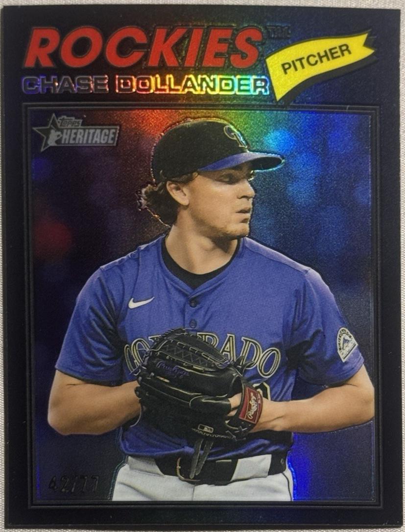Chase Dollander [Black Bordered Chrome] #91