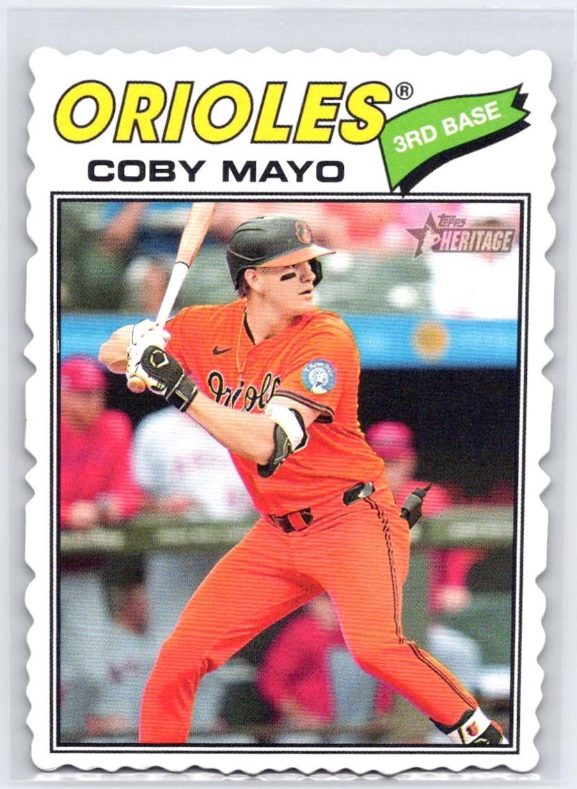Coby Mayo [Deckle Edge] #49