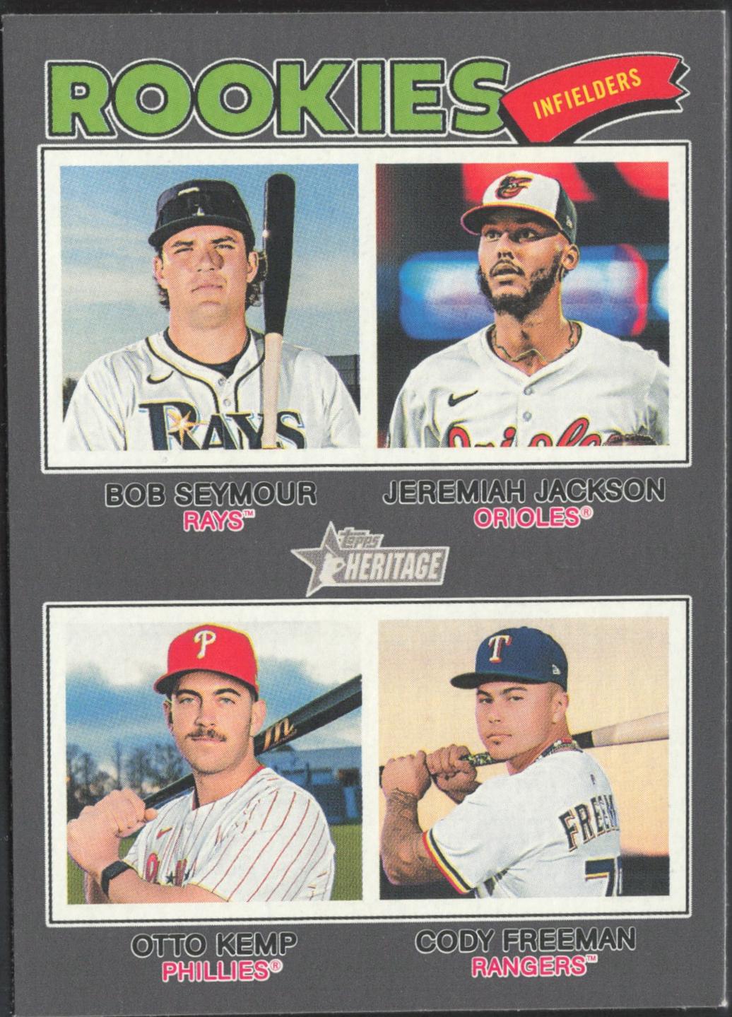 Cody Freeman / Otto Kemp / Jeremiah Jackson / Bob Seymour [Dark Gray Bordered] #377