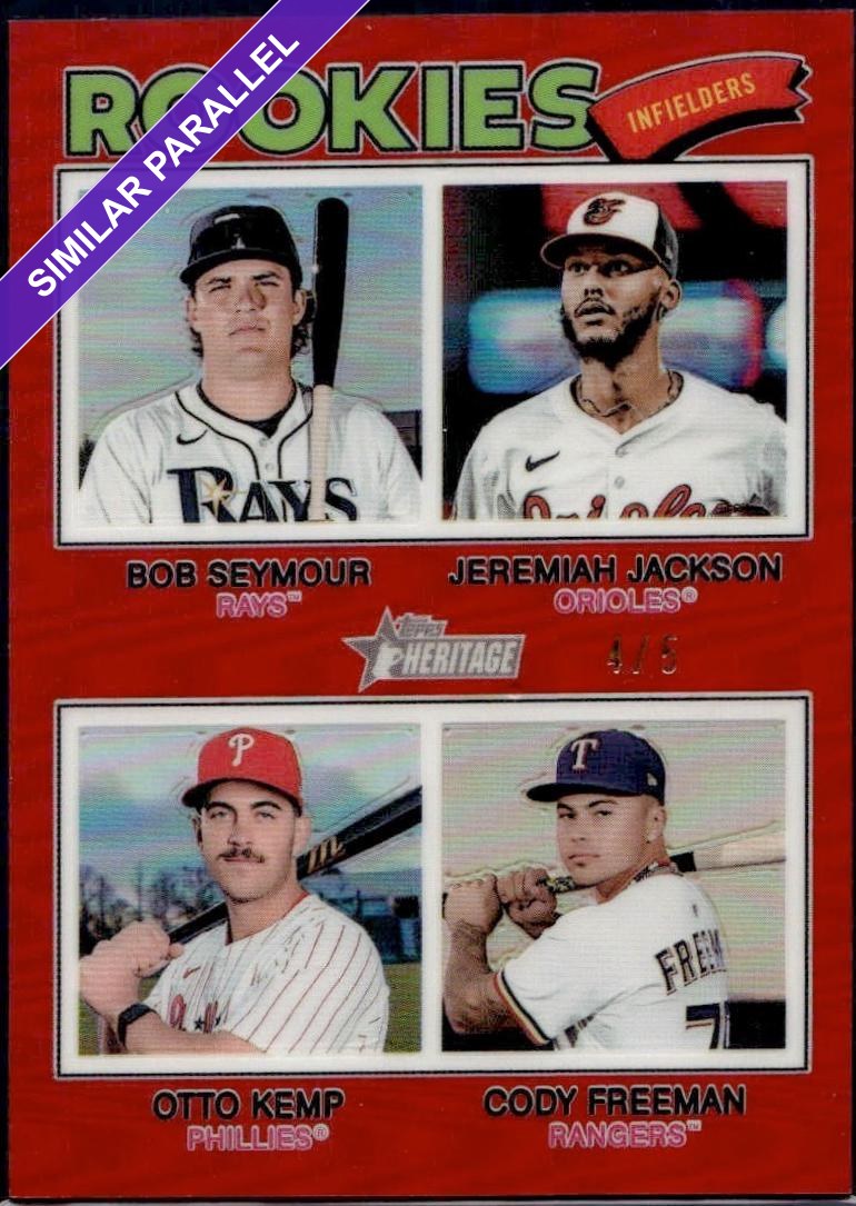 Cody Freeman / Otto Kemp / Jeremiah Jackson / Bob Seymour [Red Bordered] #377