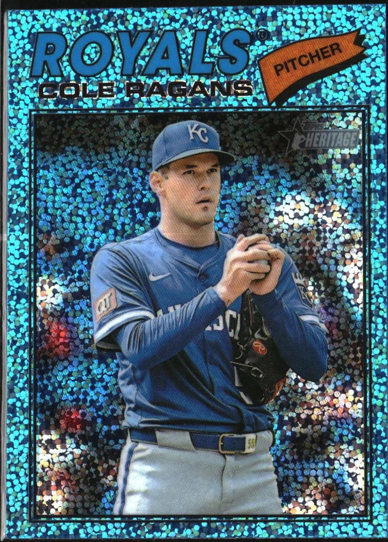 Cole Ragans [Light Blue Sparkle Chrome] #113