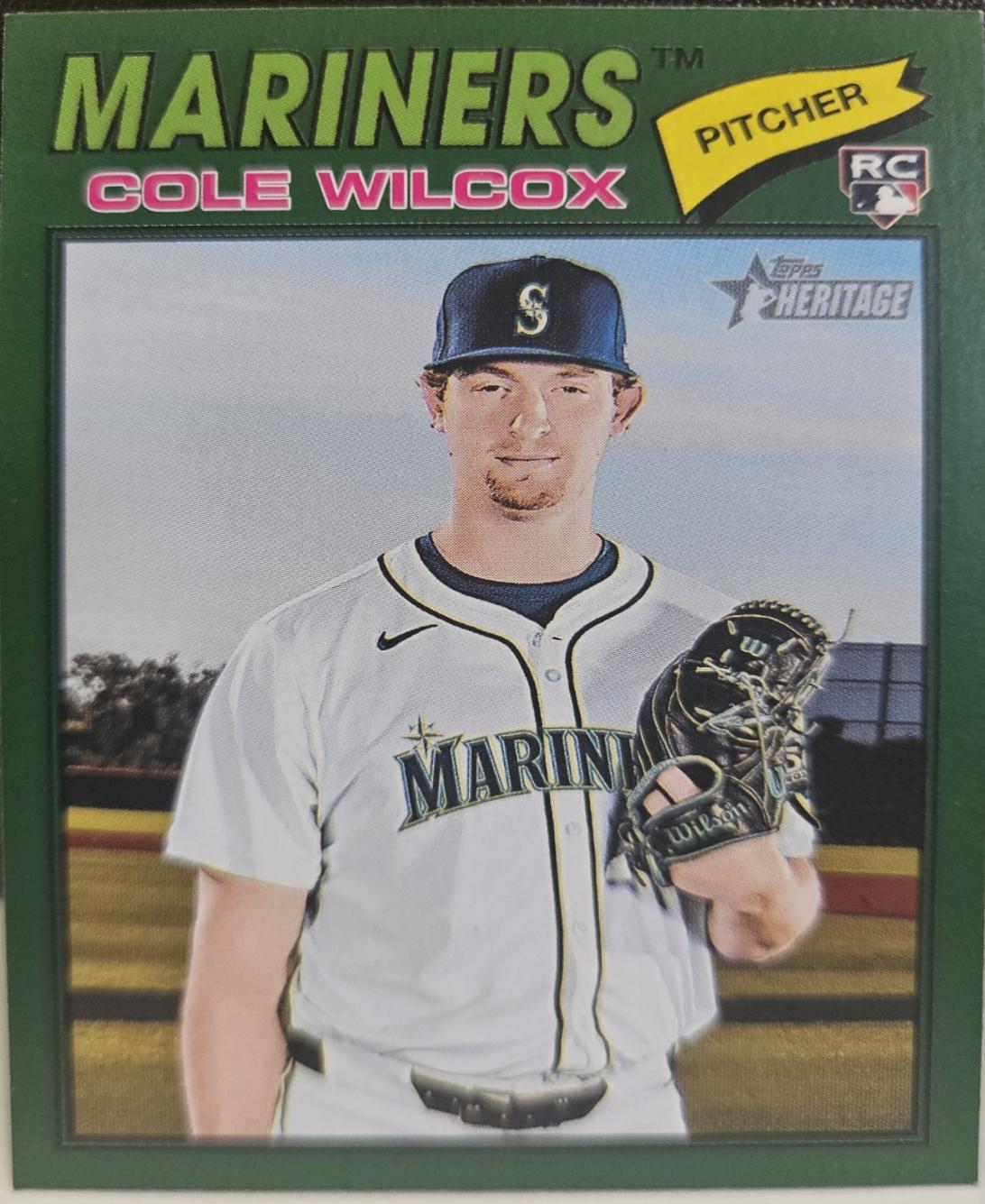 Cole Wilcox [Dark Green Bordered] #155