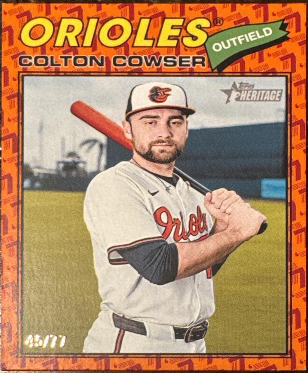Colton Cowser [Color Of The Year Orange] #338