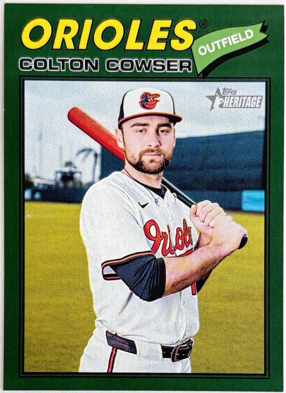Colton Cowser [Dark Green Bordered] #338