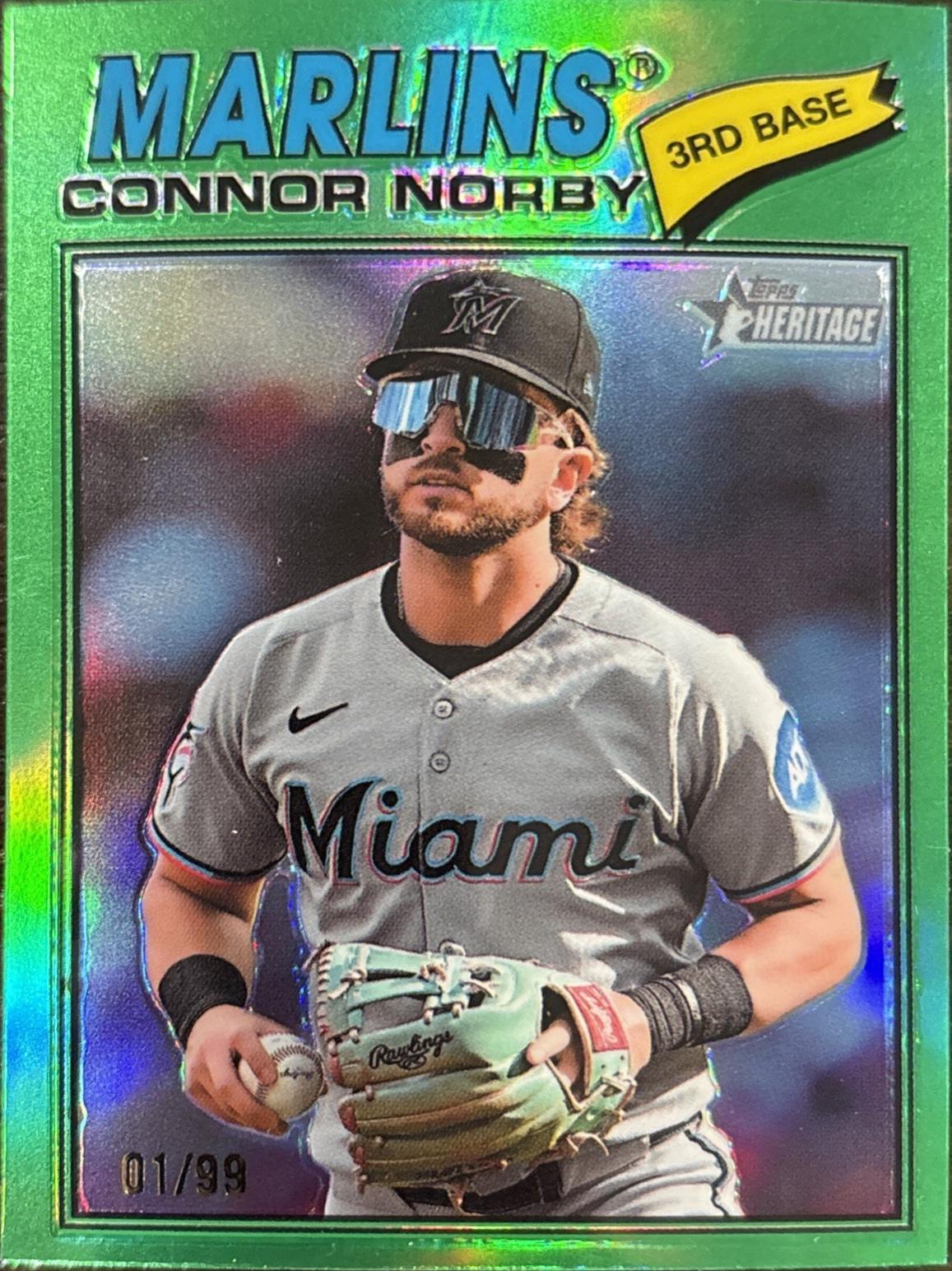 Connor Norby [Green Bordered Chrome] #30