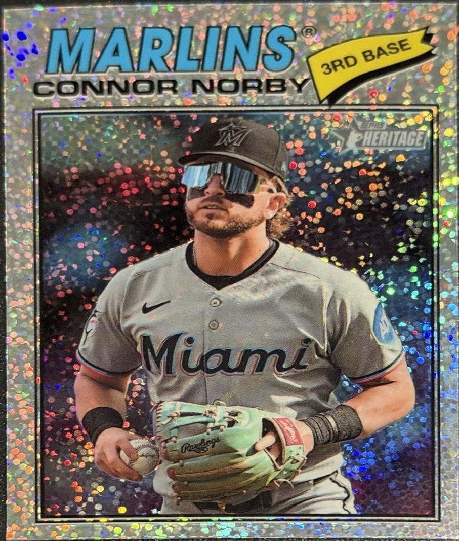 Connor Norby [Silver Sparkle Chrome] #30