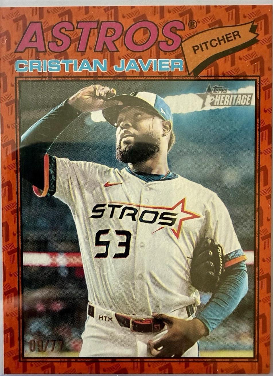 Cristian Javier [Color Of The Year Orange] #330