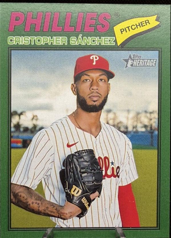 Cristopher Sanchez [Dark Green Bordered] #110