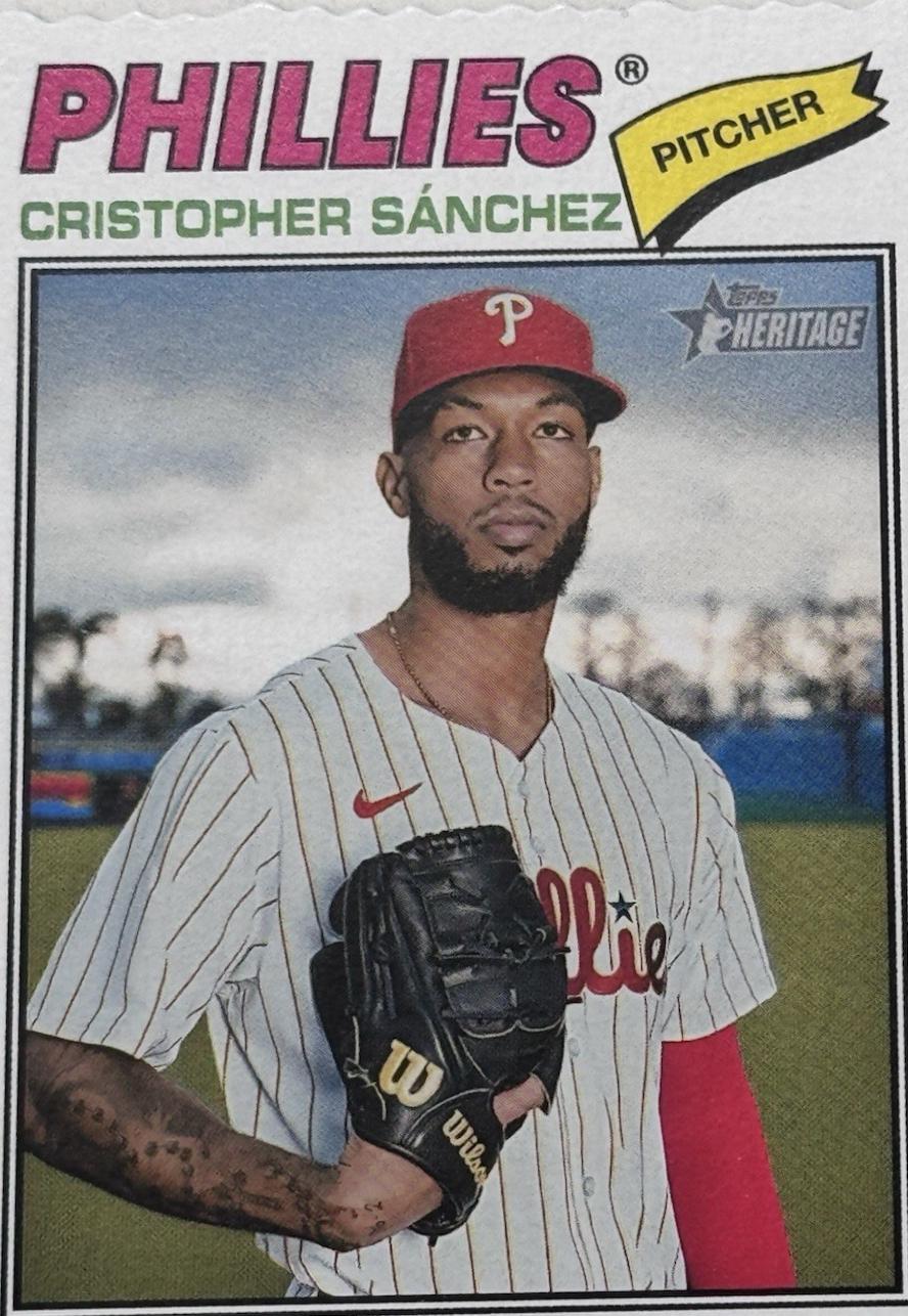 Cristopher Sanchez [Deckle Edge] #110