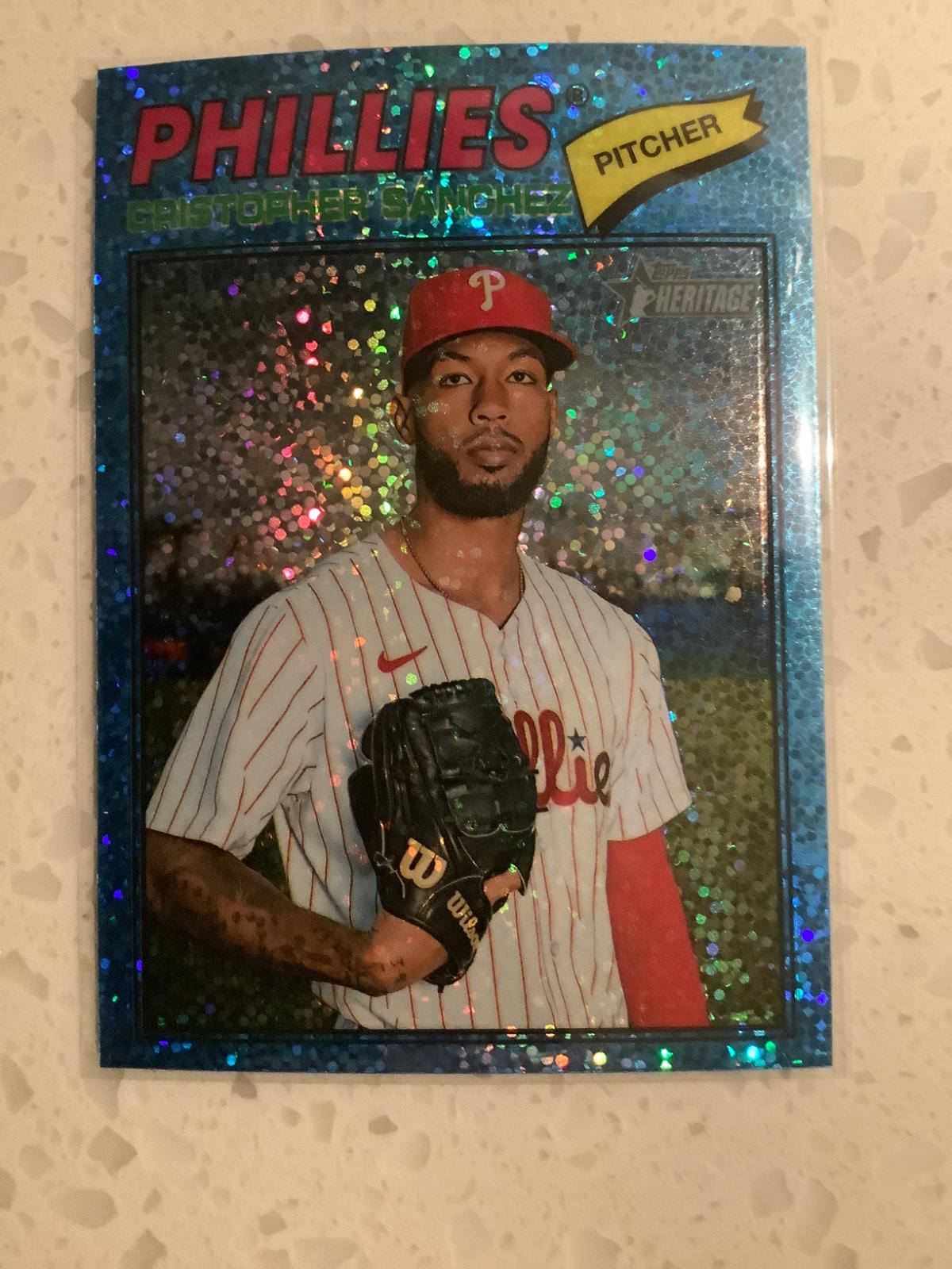 Cristopher Sanchez [Light Blue Sparkle Chrome] #110