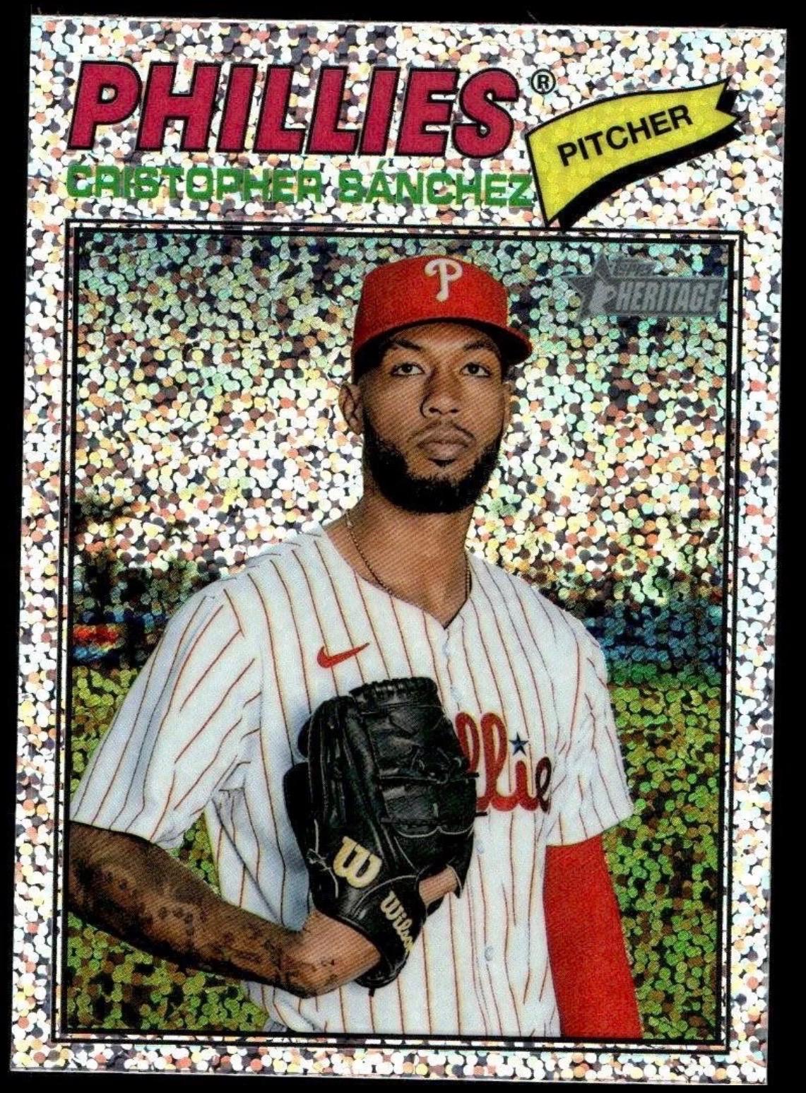 Cristopher Sanchez [Silver Sparkle Chrome] #110