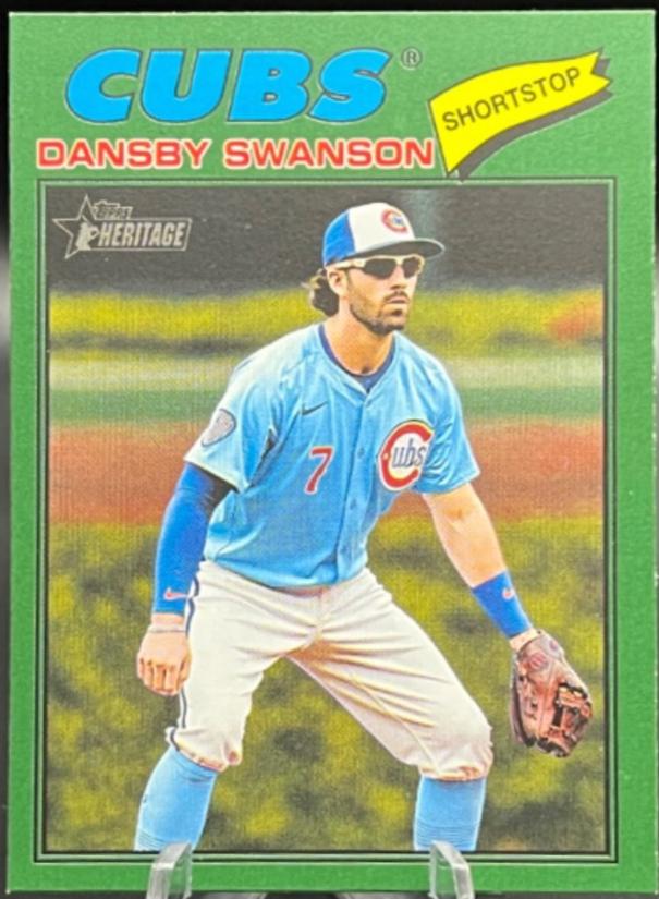 Dansby Swanson [Dark Green Bordered] #97