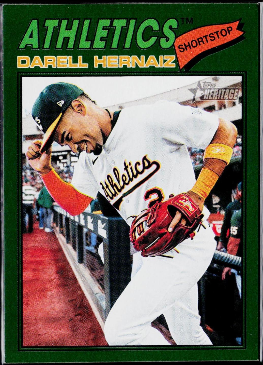 Darell Hernaiz [Dark Green Bordered] #66