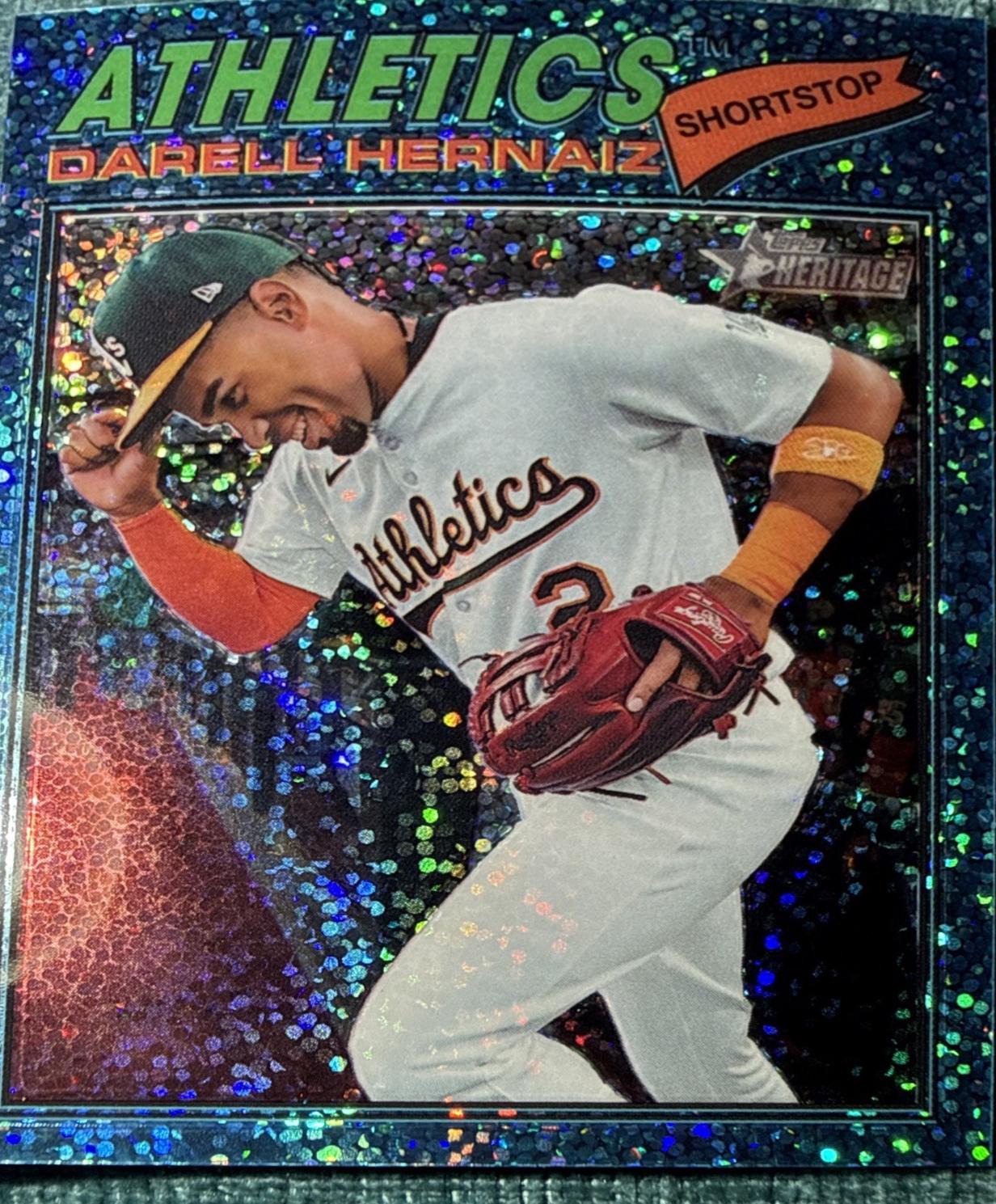 Darell Hernaiz [Light Blue Sparkle Chrome] #66