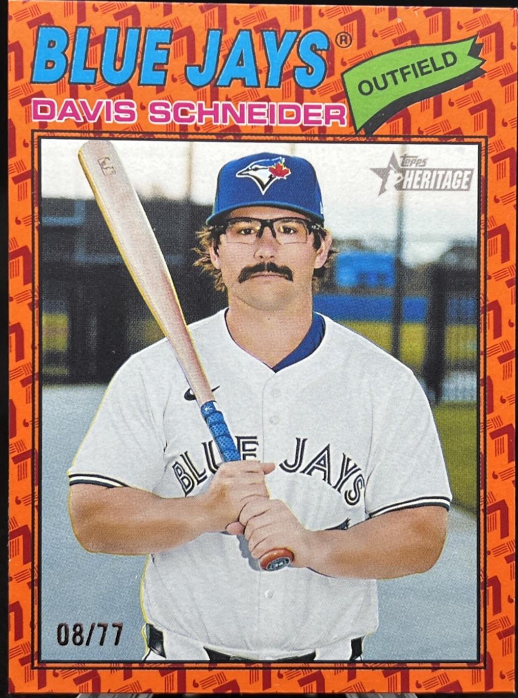 Davis Schneider [Color Of The Year Orange] #224