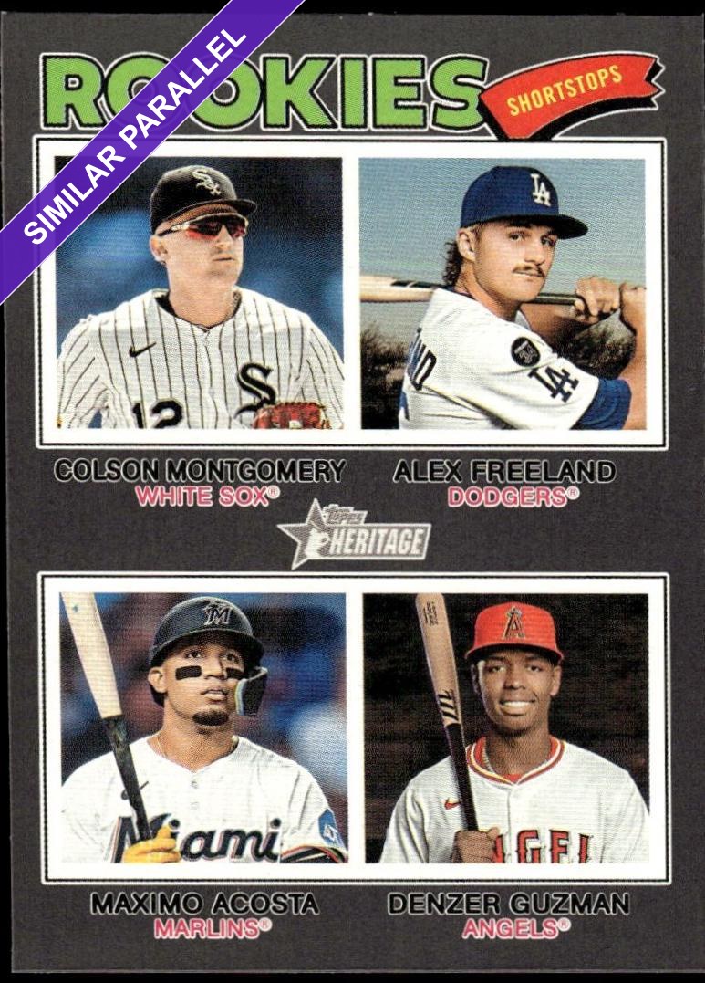 Denzer Guzman / Maximo Acosta / Alex Freeland / Colson Montgomery #390