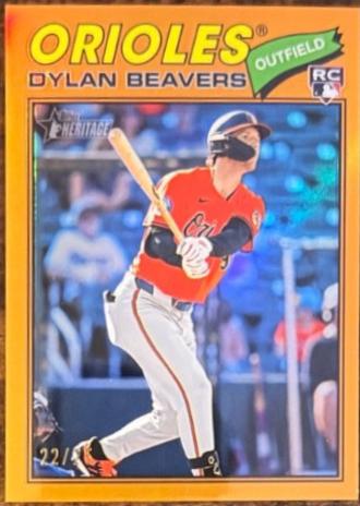 Dylan Beavers [Orange Bordered Chrome] #48