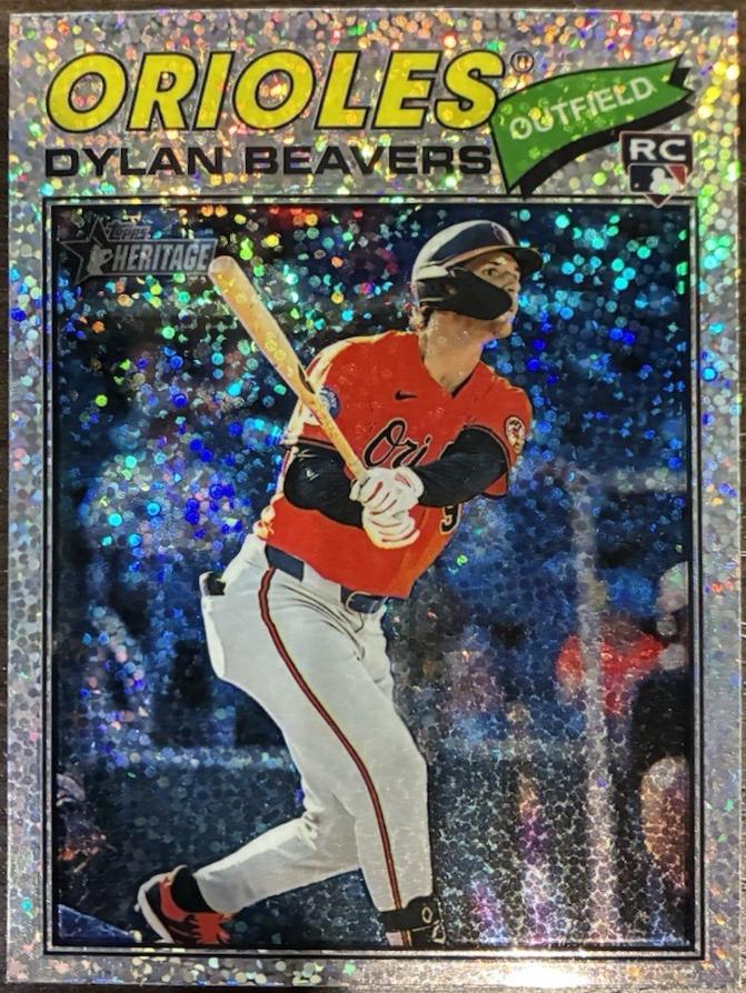 Dylan Beavers [Silver Sparkle Chrome] #48
