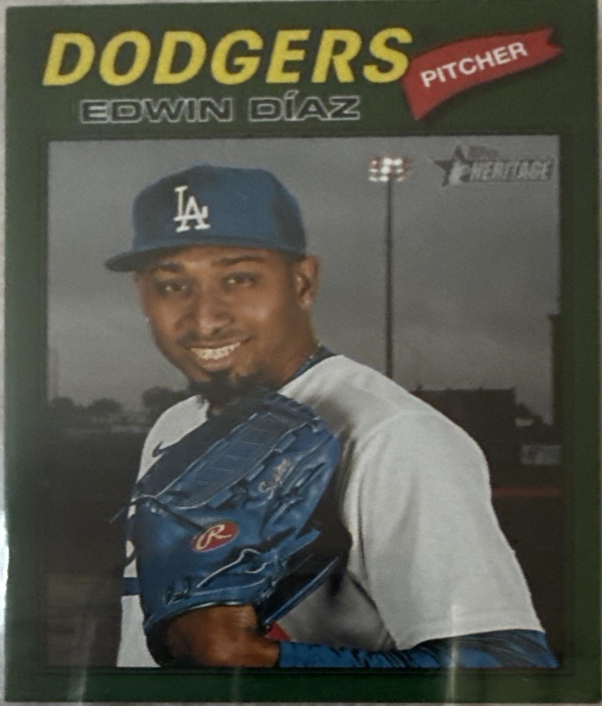 Edwin Diaz [Dark Green Bordered] #36