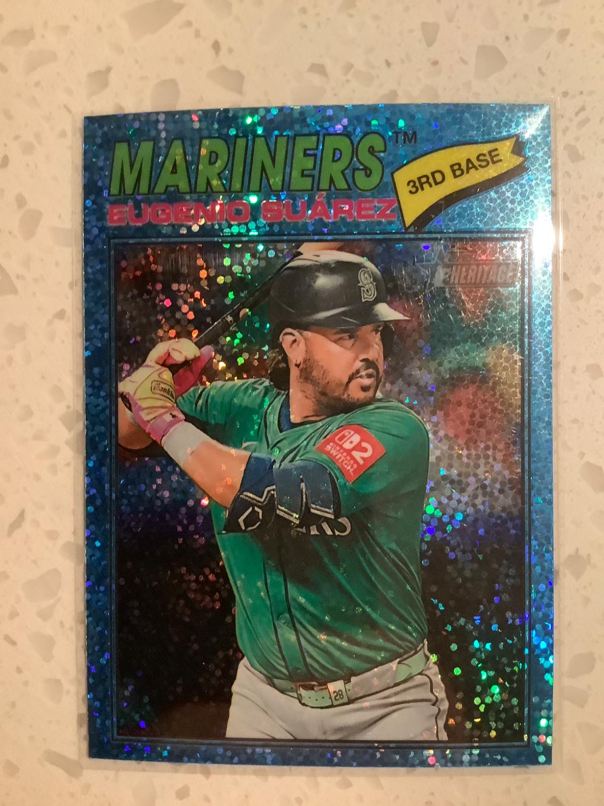 Eugenio Suarez [Light Blue Sparkle Chrome] #29