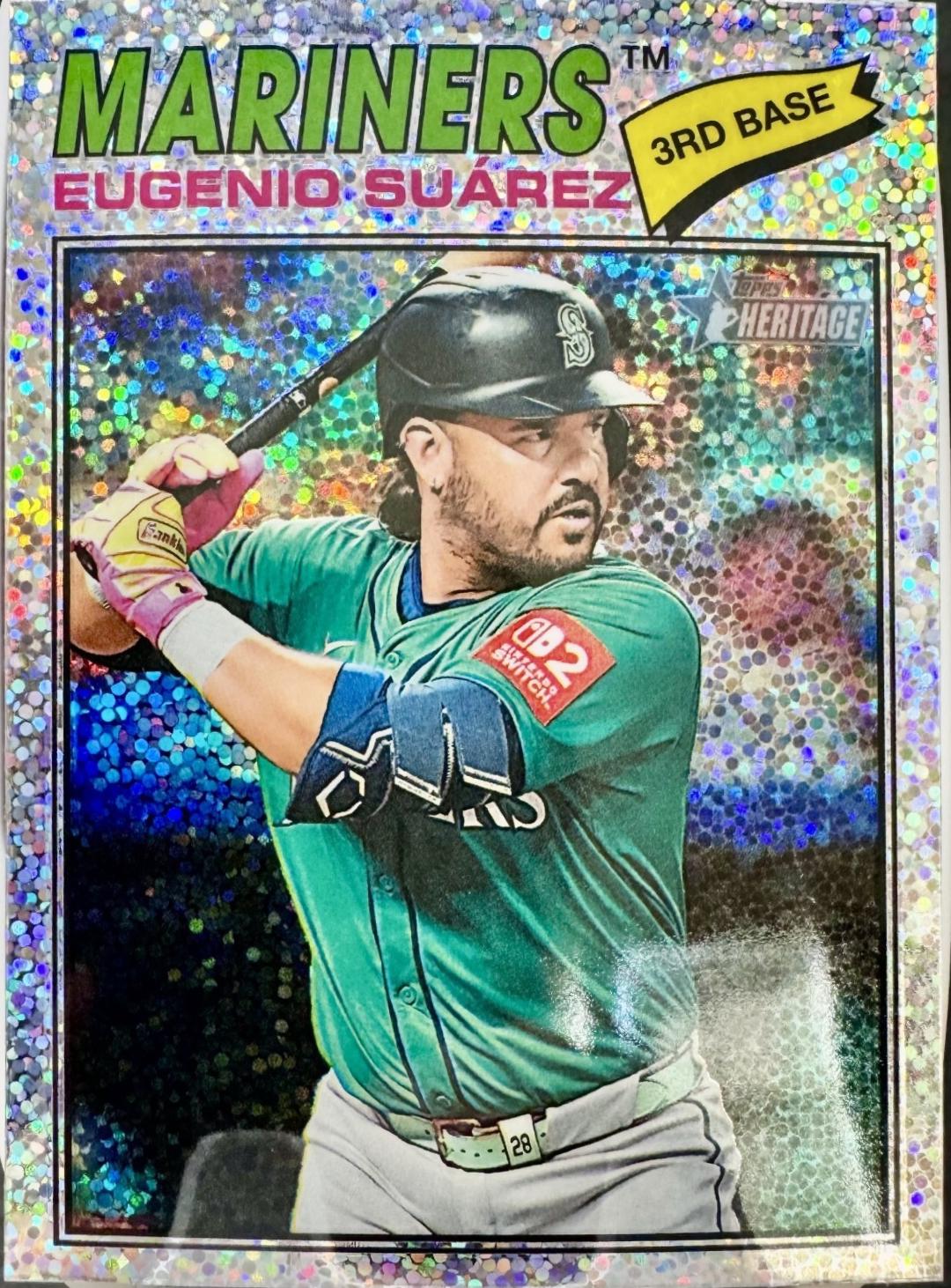 Eugenio Suarez [Silver Sparkle Chrome] #29