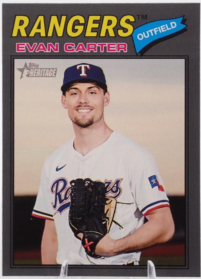 Evan Carter [Dark Gray Bordered] #244