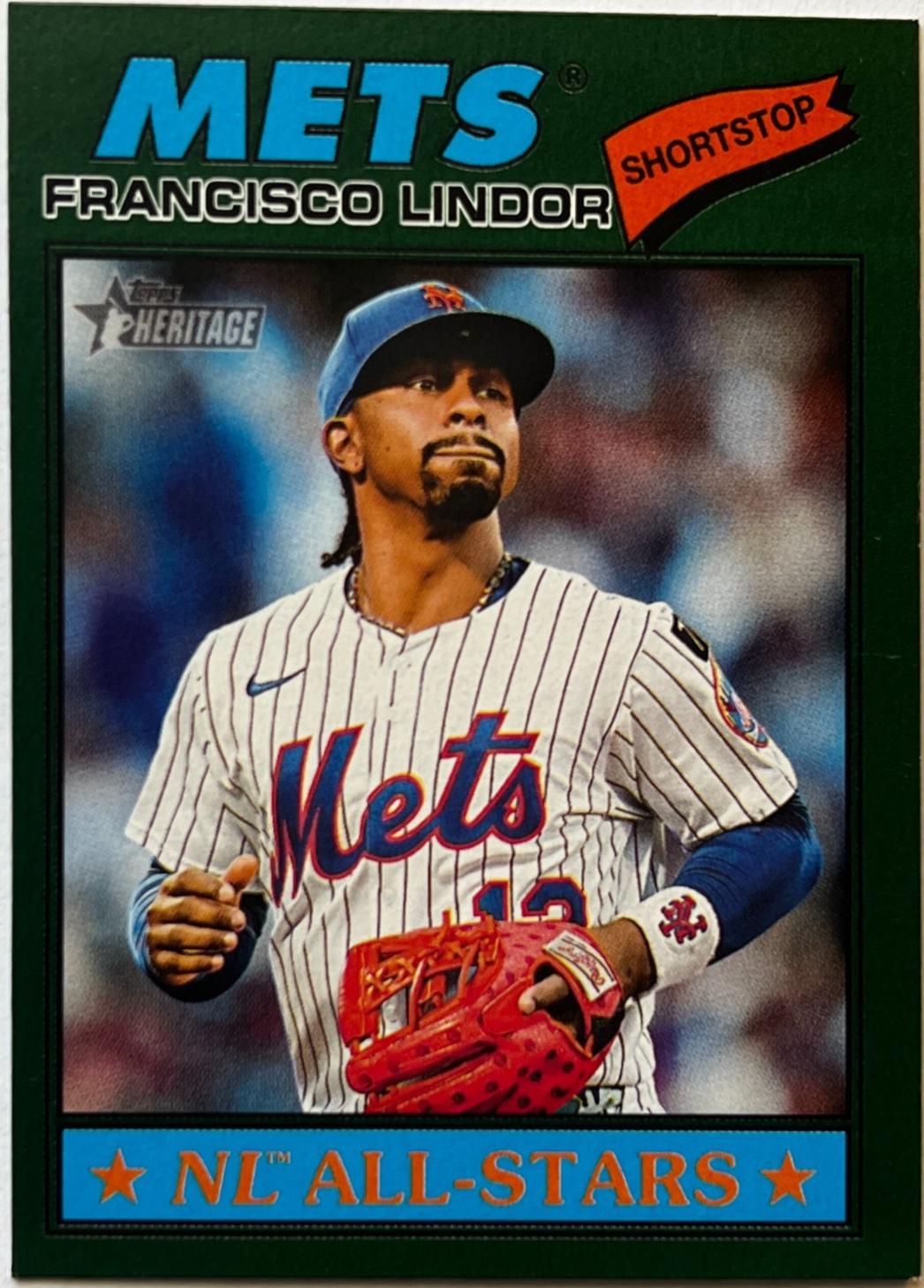 Francisco Lindor [Green Bordered Chrome] #146