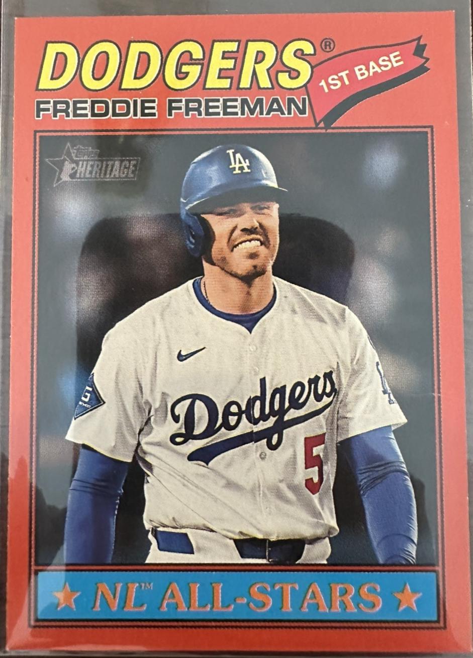 Freddie Freeman [Red Bordered] #350
