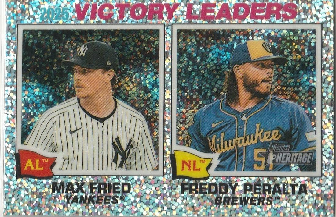 Freddy Peralta / Max Fried [Silver Sparkle Chrome] #5