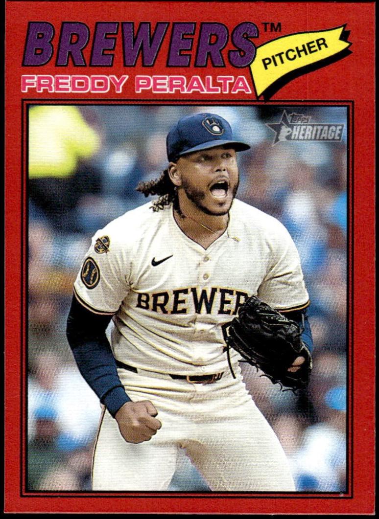 Freddy Peralta [Red Bordered] #291