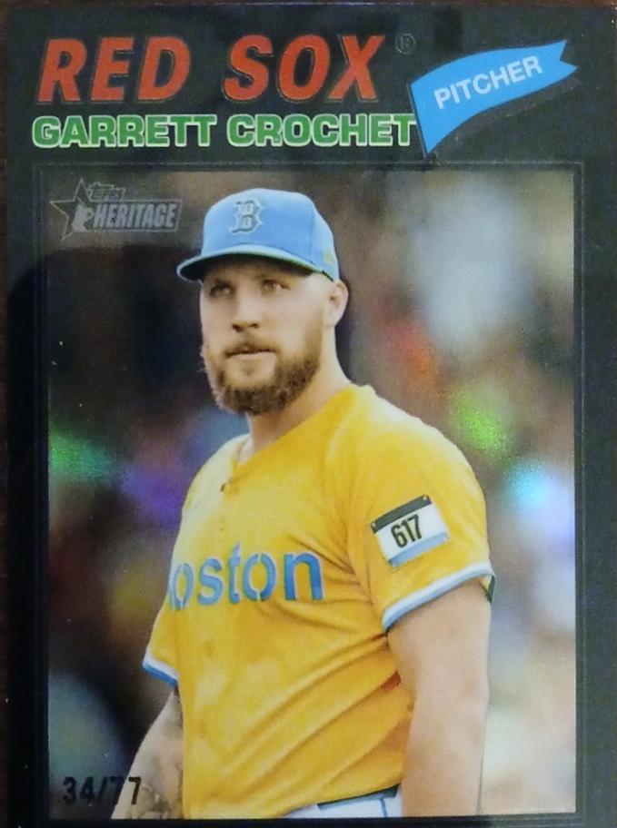 Garrett Crochet [Black Bordered Chrome] #23
