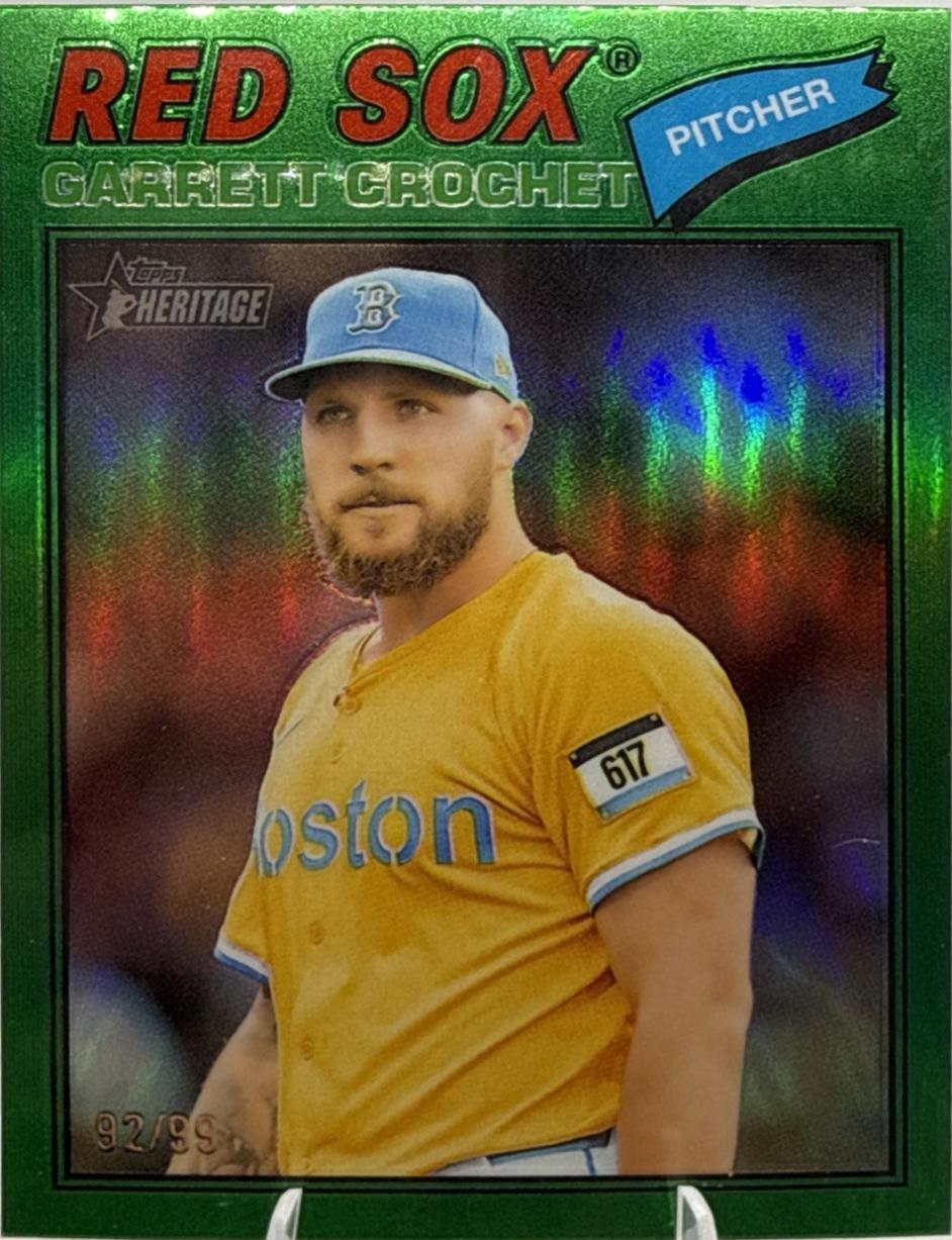 Garrett Crochet [Green Bordered Chrome] #23