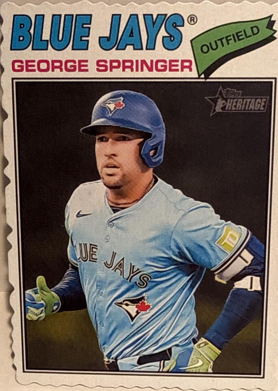 George Springer [Deckle Edge] #108