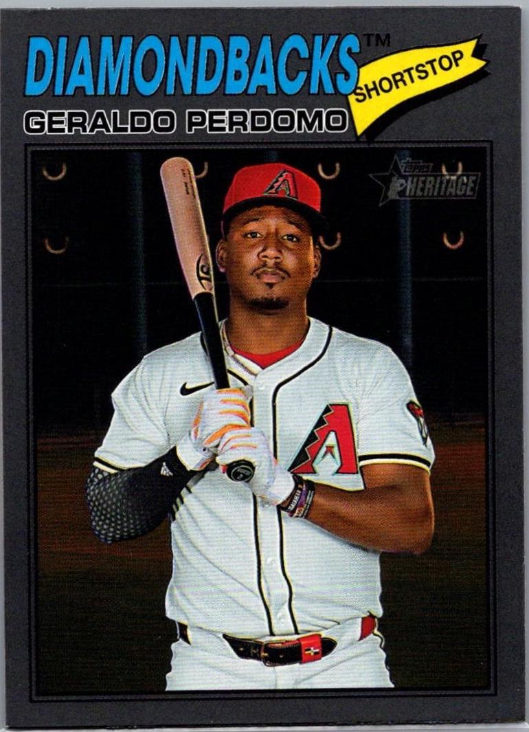 Geraldo Perdomo [Dark Gray Bordered] #216