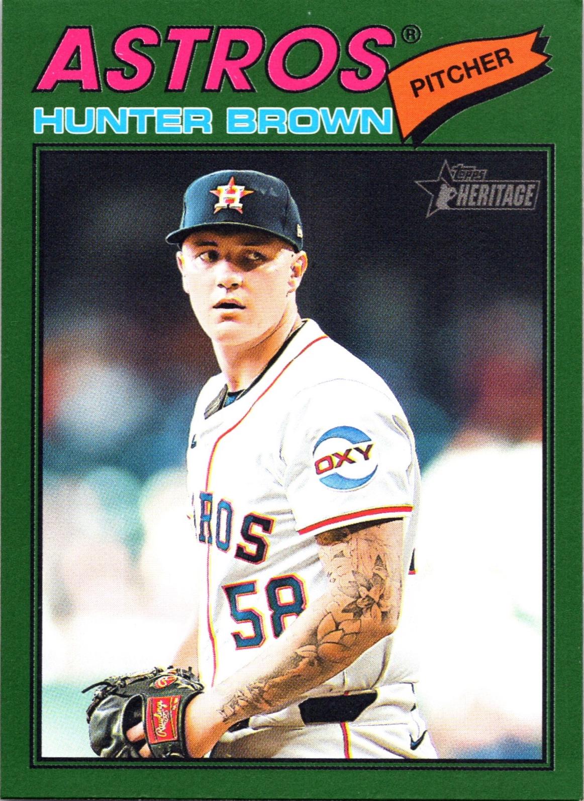 Hunter Brown [Dark Green Bordered] #170