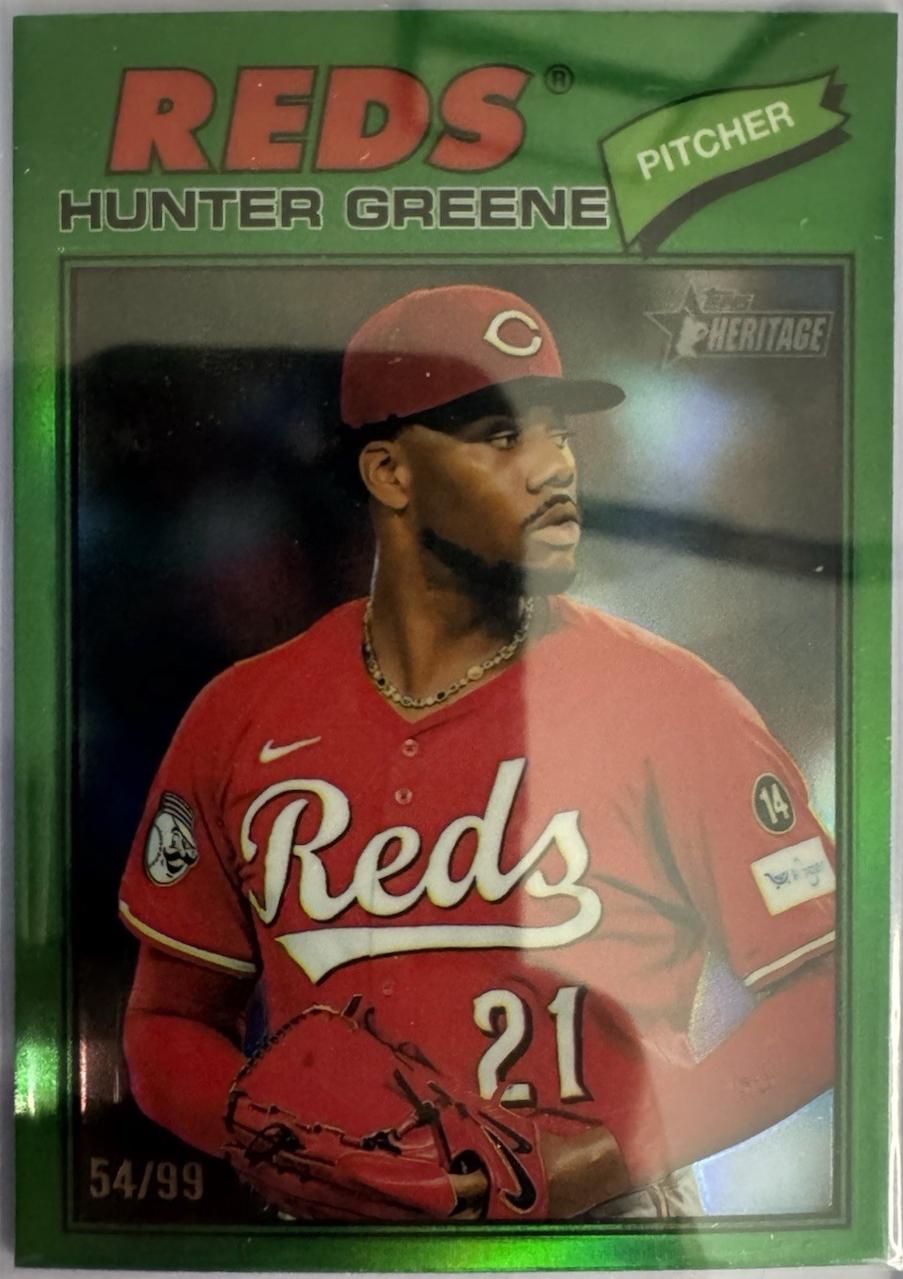 Hunter Greene [Green Bordered Chrome] #53