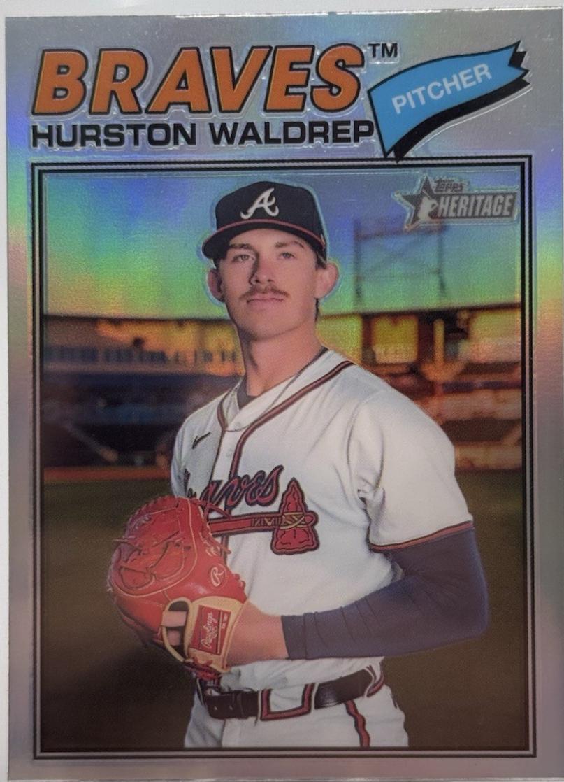 Hurston Waldrep [Refractor Chrome] #145