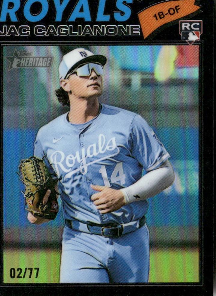 Jac Caglianone [Black Bordered Chrome] #136