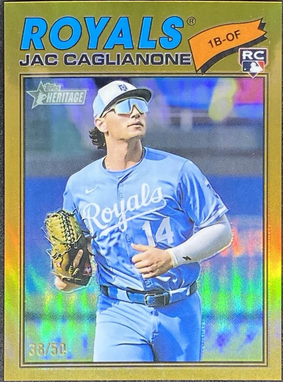 Jac Caglianone [Gold Bordered Chrome] #136