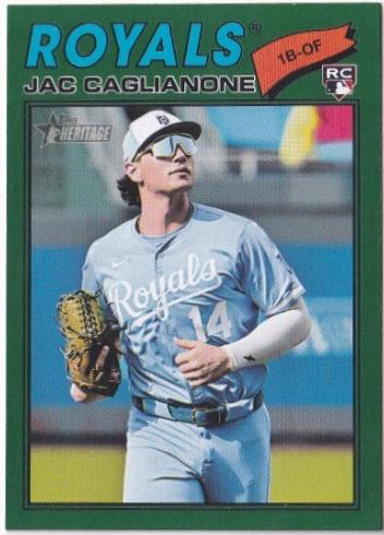 Jac Caglianone [Green Bordered Chrome] #136