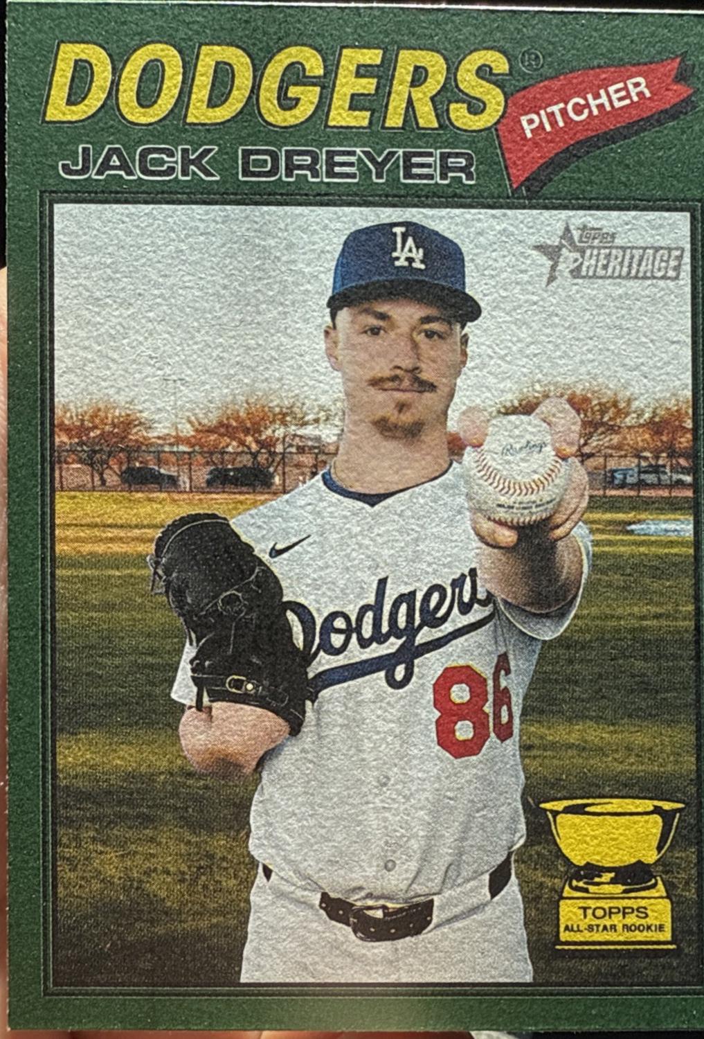 Jack Dreyer [Green Bordered Chrome] #115