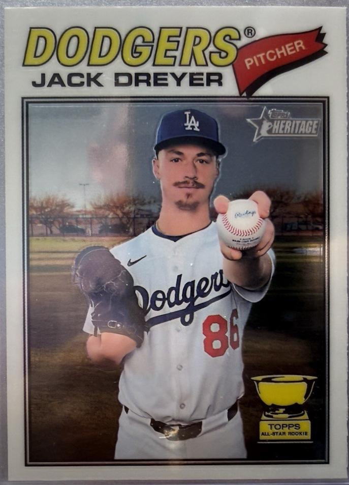 Jack Dreyer [Refractor Chrome] #115