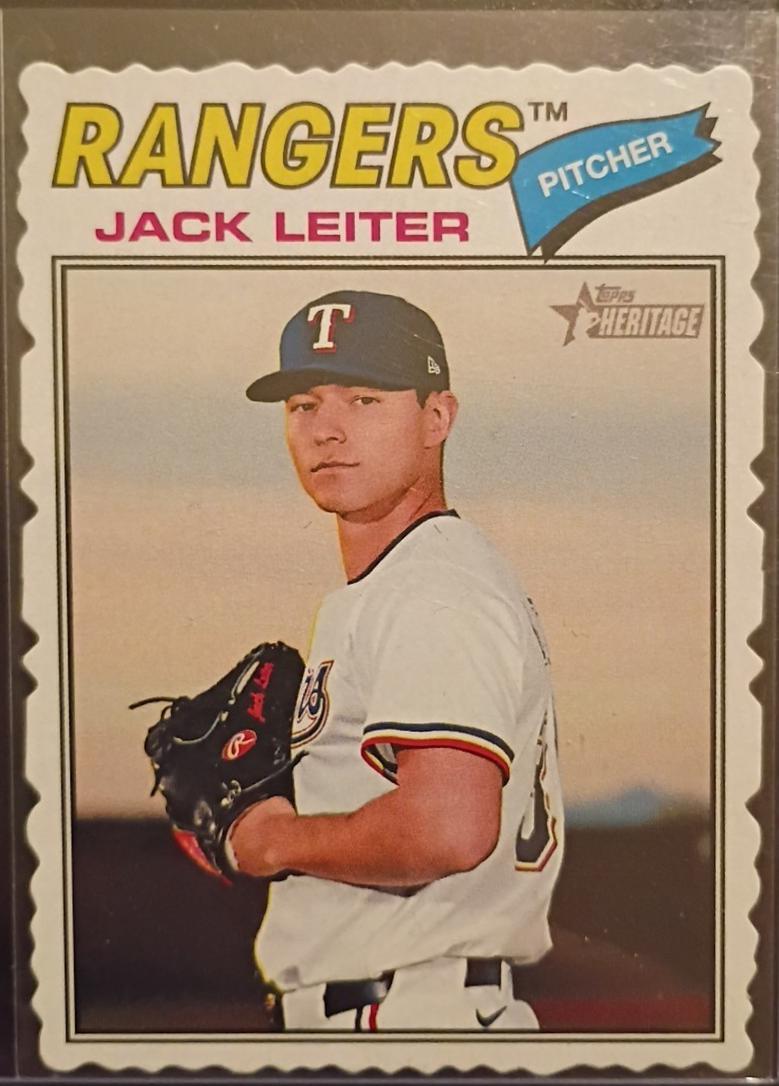 Jack Leiter [Deckle Edge] #304