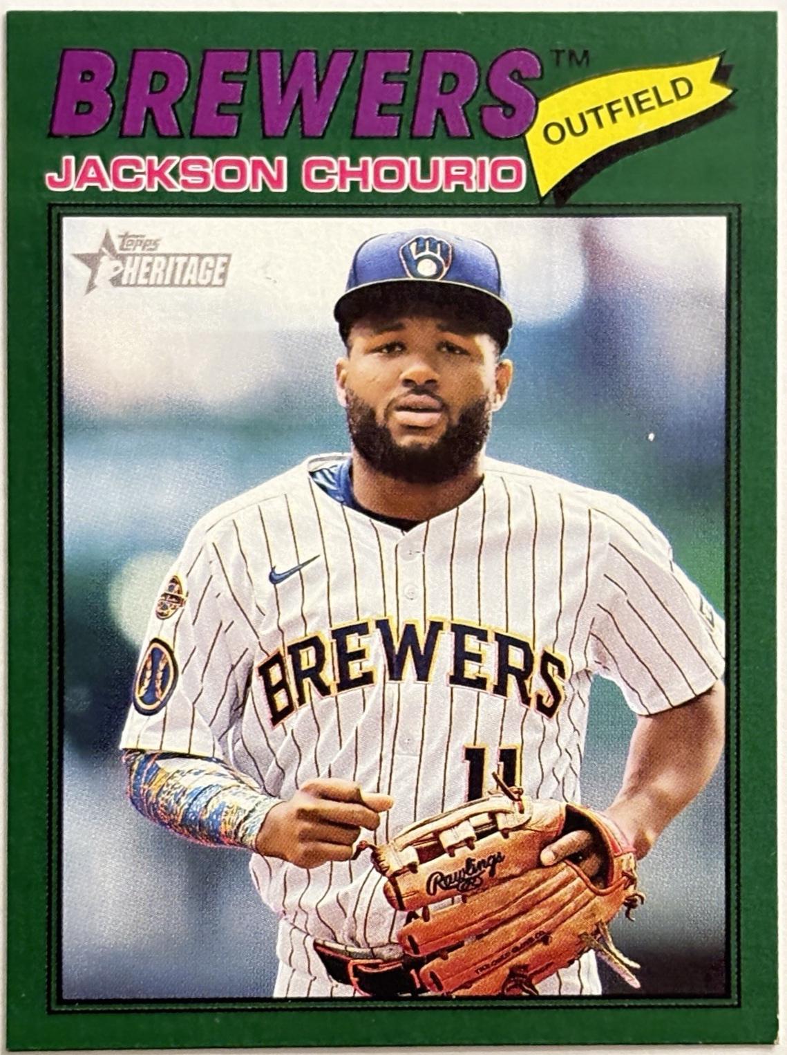 Jackson Chourio [Dark Green Bordered] #272