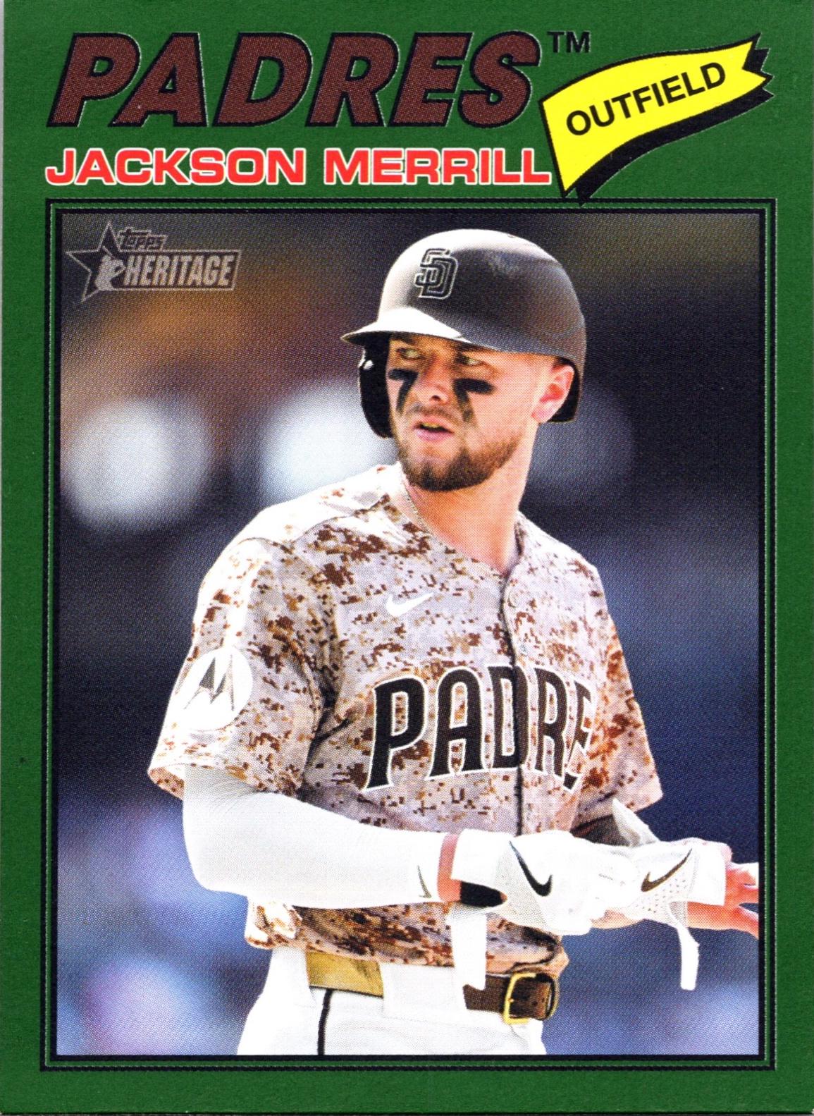 Jackson Merrill [Dark Green Bordered] #351