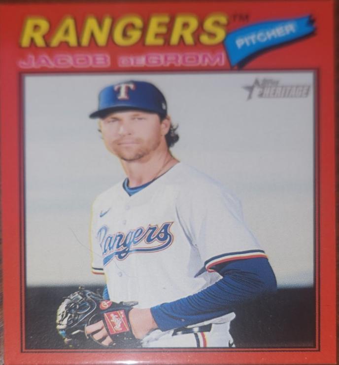 Jacob deGrom [Red Bordered] #98