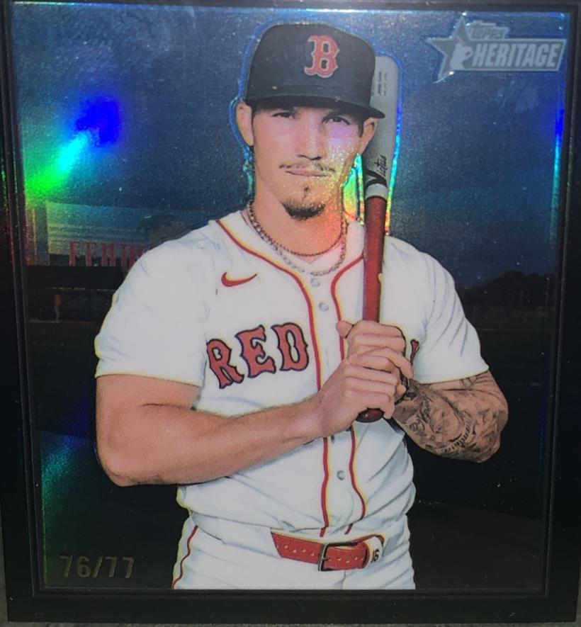 Jarren Duran [Black Bordered Chrome] #15